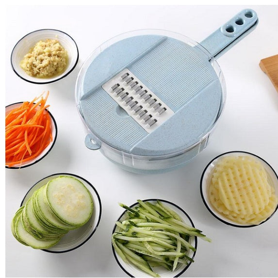 8 In 1 Mandoline Slicer With Strainer Vegetable Cutter Kitchen Accessories