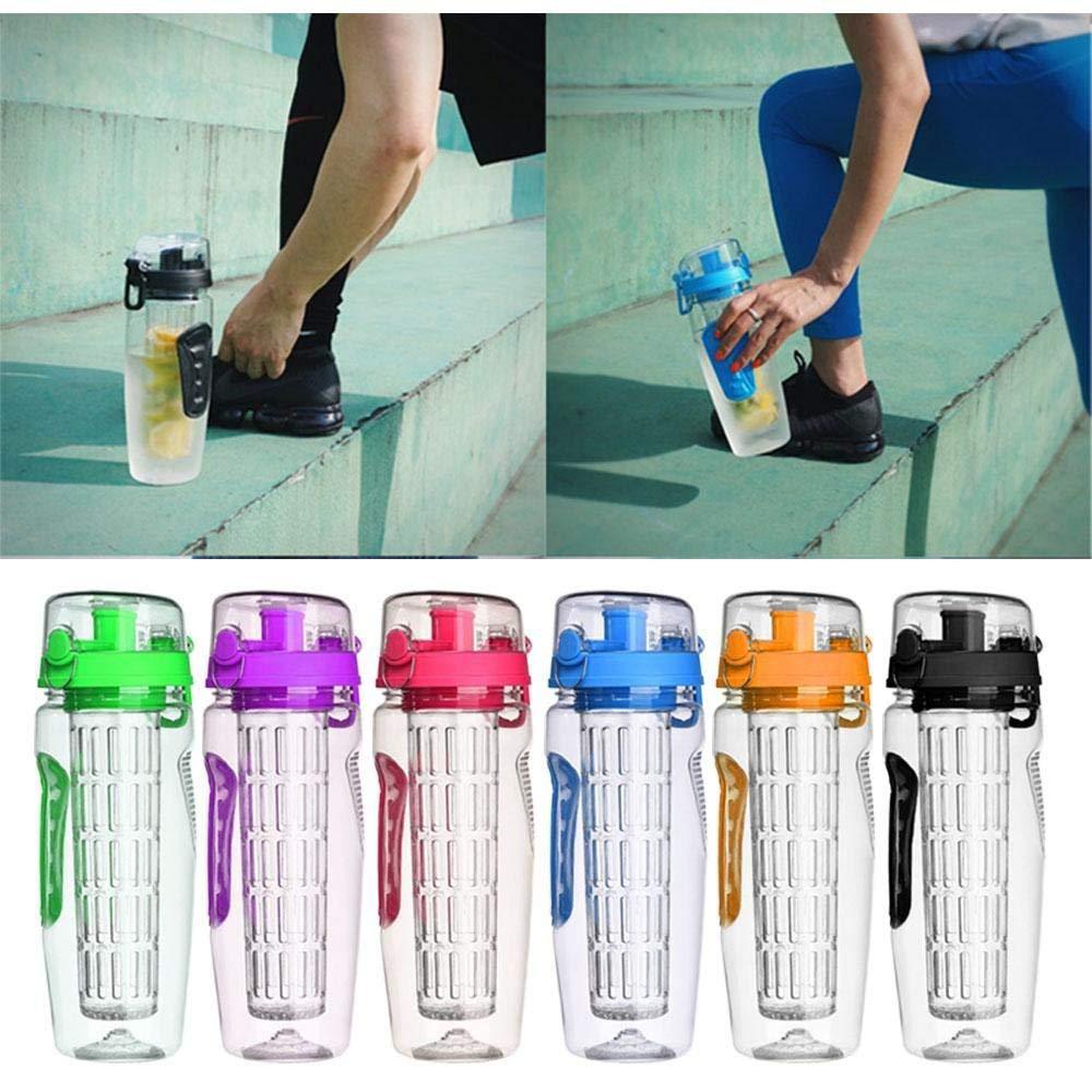 1000ml Water Fruit Bottle BPA Free Plastic Sport Fruit Infuser