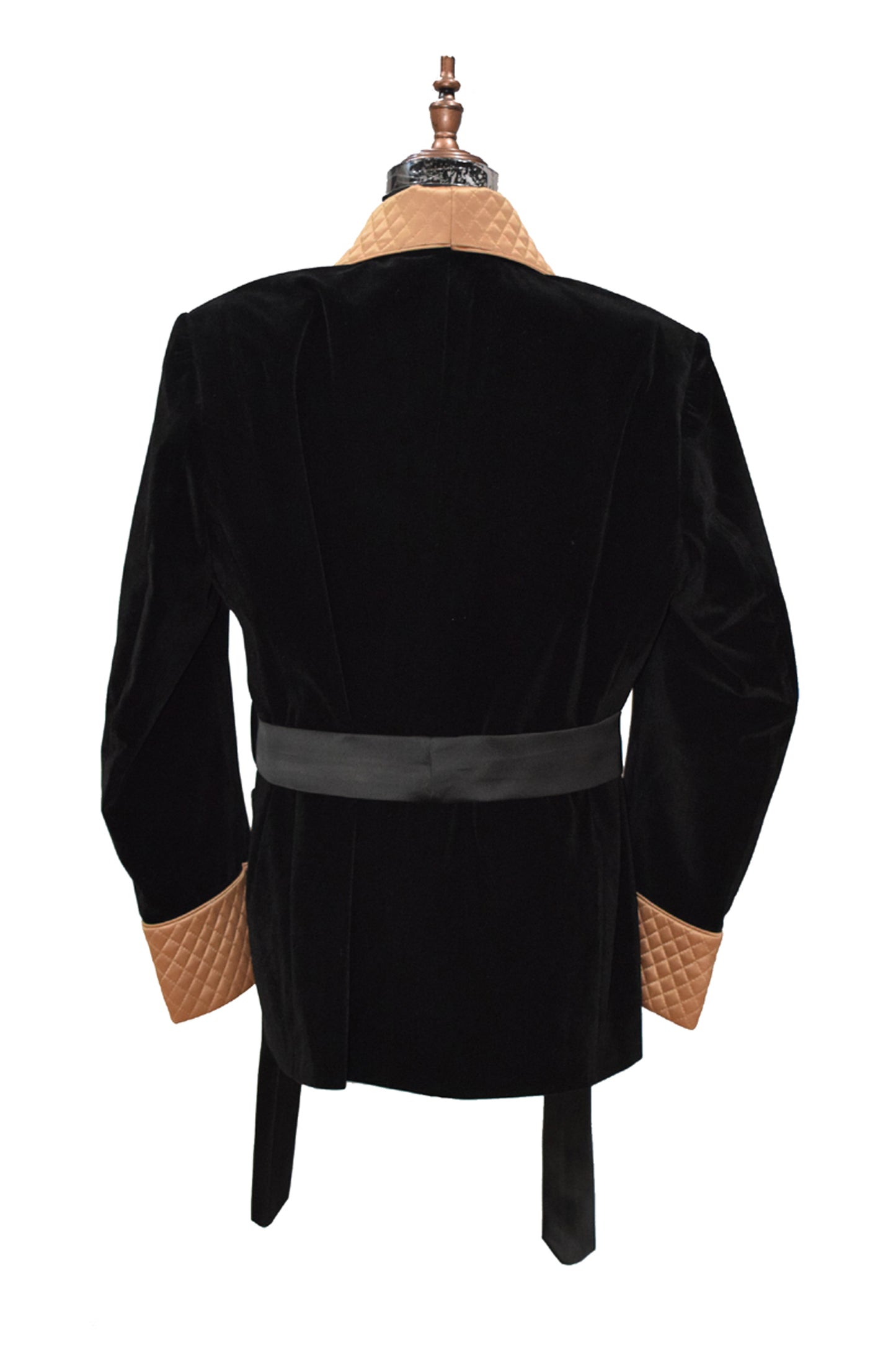 Men Black Smoking Jacket Dinner Party Wear Coats - TrendsfashionIN