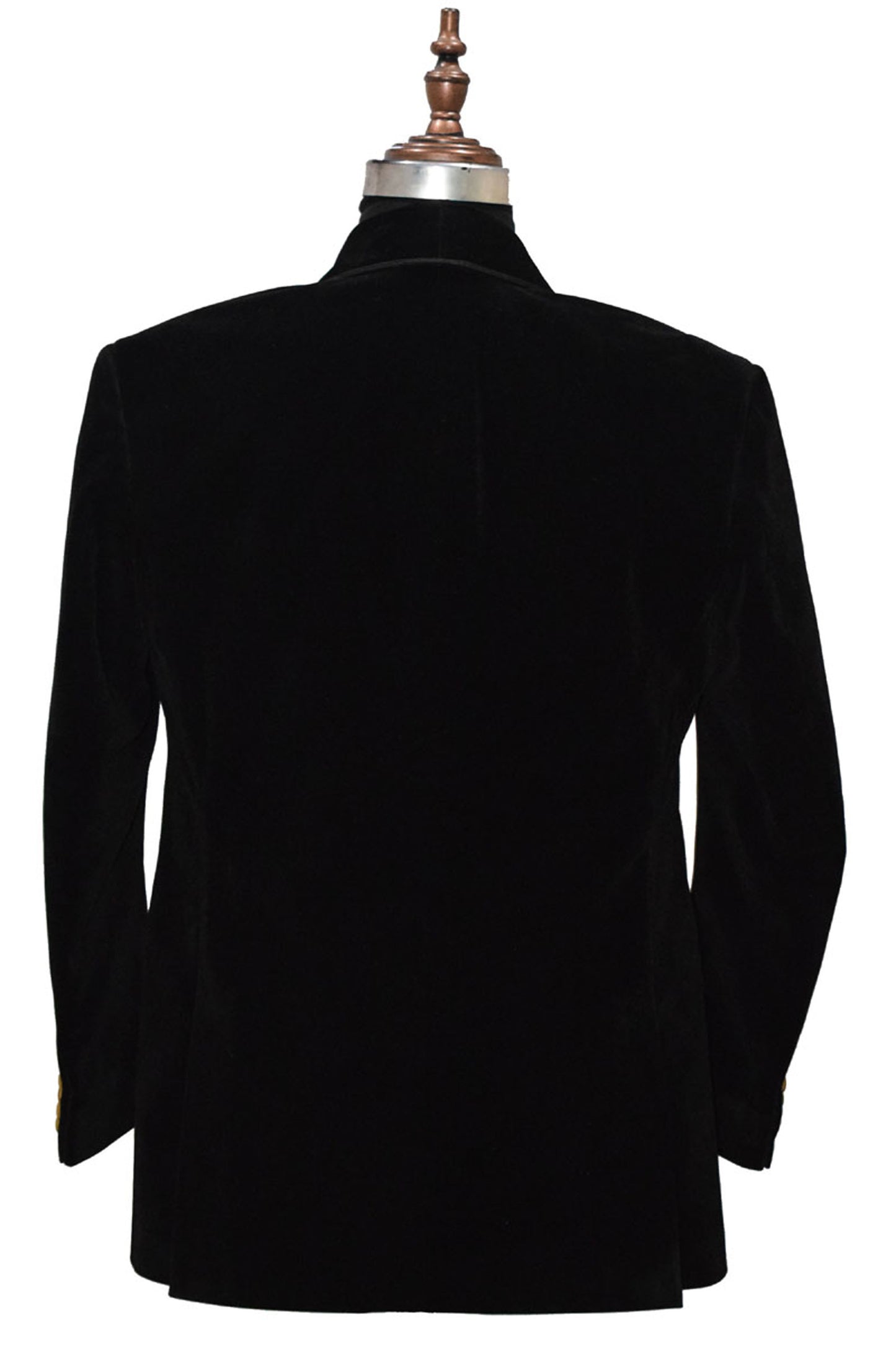 Men Black Smoking Jacket Dinner Party Wear Coat - TrendsfashionIN