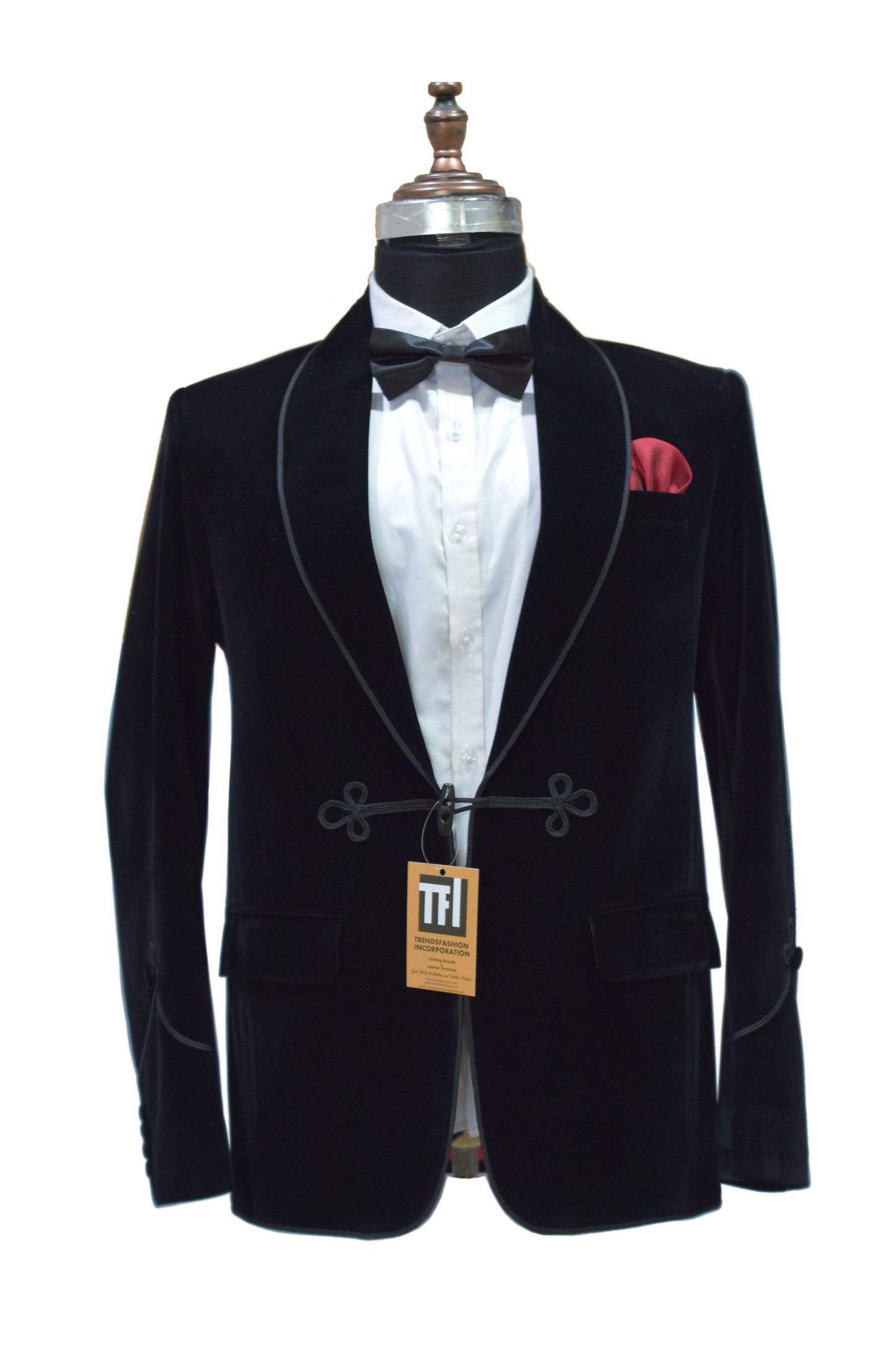 Men Black Smoking Jackets Dinner Party Wear Coats