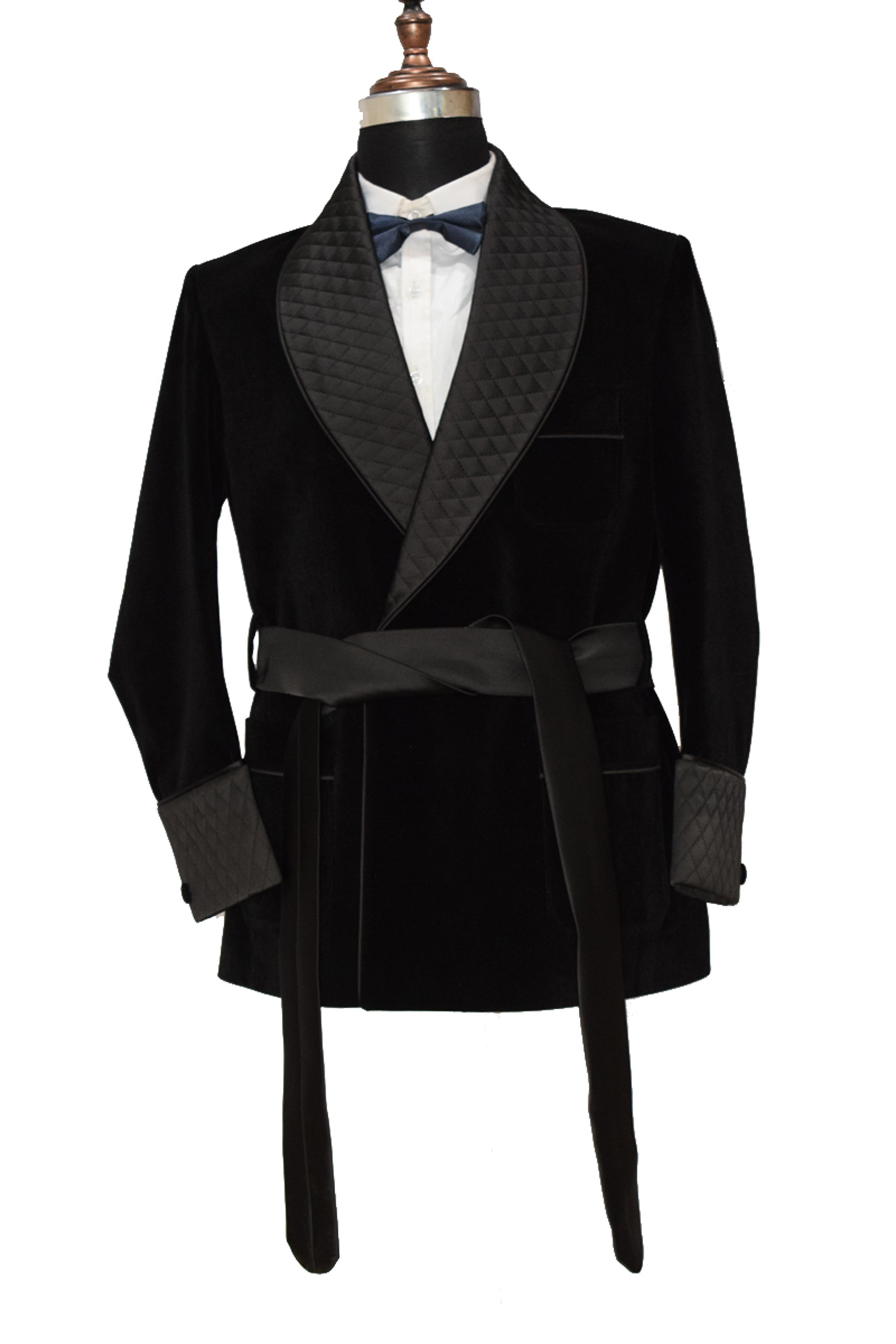 Men Black Smoking Jackets Dinner Party Wear Coats - TrendsfashionIN