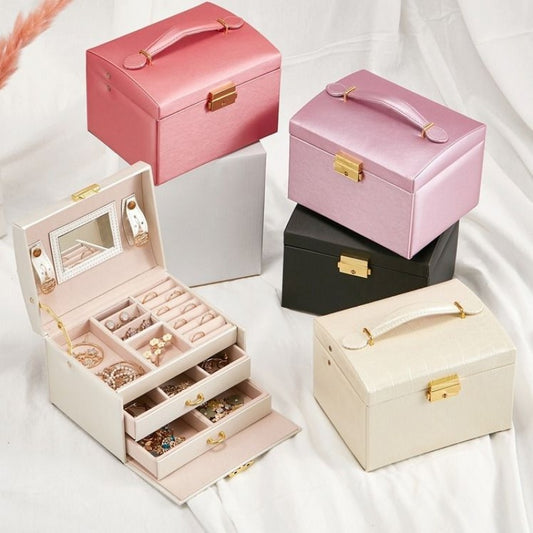 Jewelry Organizer Large Jewelry Box - TrendsfashionIN