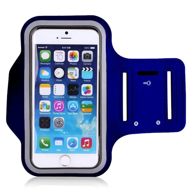 Universal Outdoor Sports Phone Holder Armband Case for Samsung Gym Running Phone Bag Arm Band Case for iPhone xs max for Samsung - TrendsfashionIN