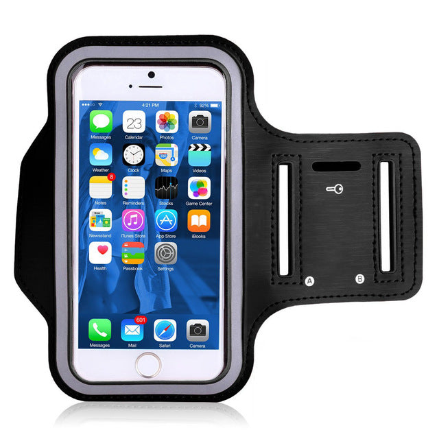 Universal Outdoor Sports Phone Holder Armband Case for Samsung Gym Running Phone Bag Arm Band Case for iPhone xs max for Samsung - TrendsfashionIN