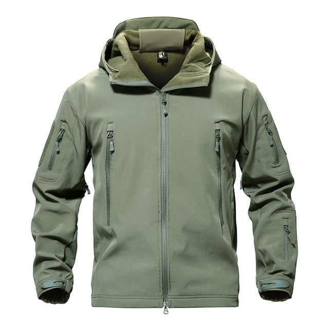 Men Army Camouflage Winter Waterproof Jacket - TrendsfashionIN