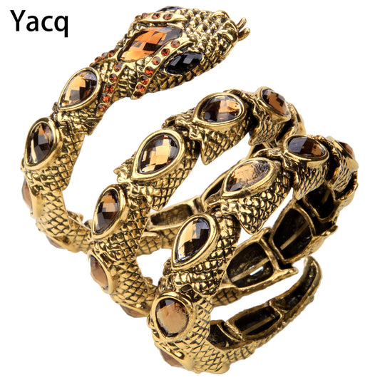 Stretch Snake Bracelet Arm Cuff  Women - TrendsfashionIN