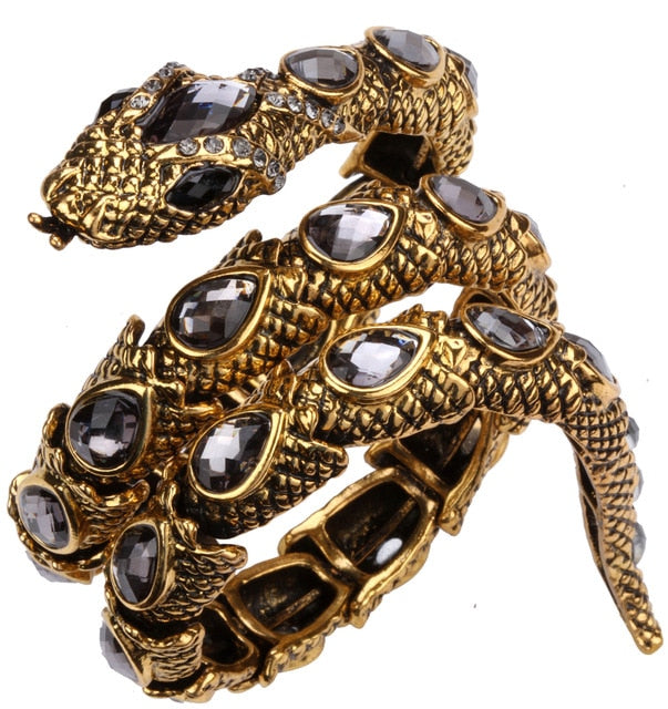 Stretch Snake Bracelet Arm Cuff  Women - TrendsfashionIN